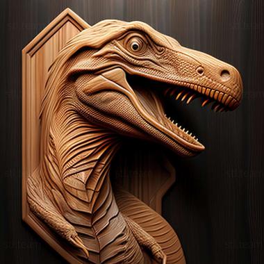 3D model Velociraptor (STL)